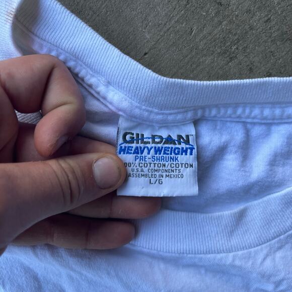 VINTAGE 90S ELVIS PRESLEY ANDY WARHOL ART SHIRT MENS LARGE WHITE TEE LOVING YOU - Picture 3 of 5